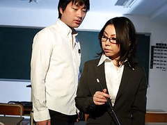 Find-Best-Asian.com presents: Horny japanese teacher minami kitagawa blows her students ha