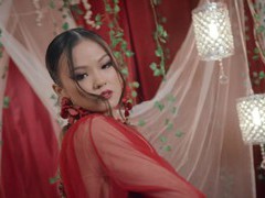 Find-Best-Asian.com presents: Hairy japanese model luly chu spreads legs to ride a white dick